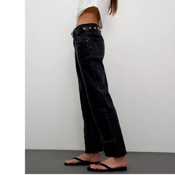 FREE PEOPLE RISK TAKER MID RISE JEANS || MAIN SQUEEZE sz 29 - Picture 7 of 11